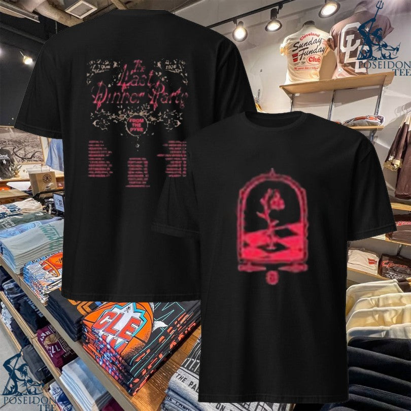 The Last Dinner Party Red Rose Black Tour T-shirt