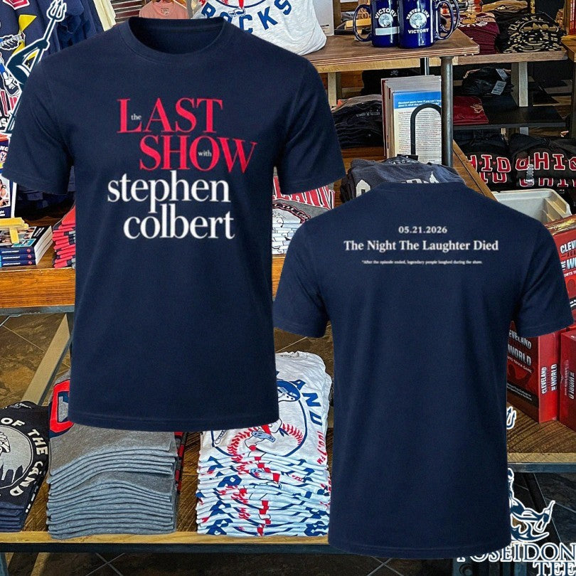 The Last Show With Stephen Colbert T-shirt