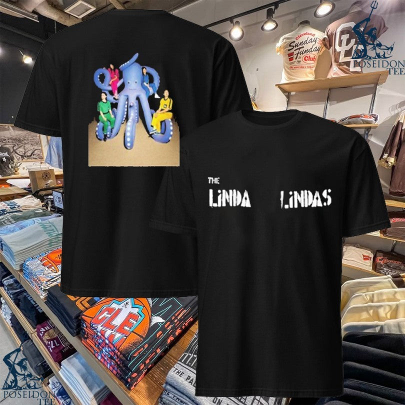 The Linda Lindas Octo Adult Black T-shirt