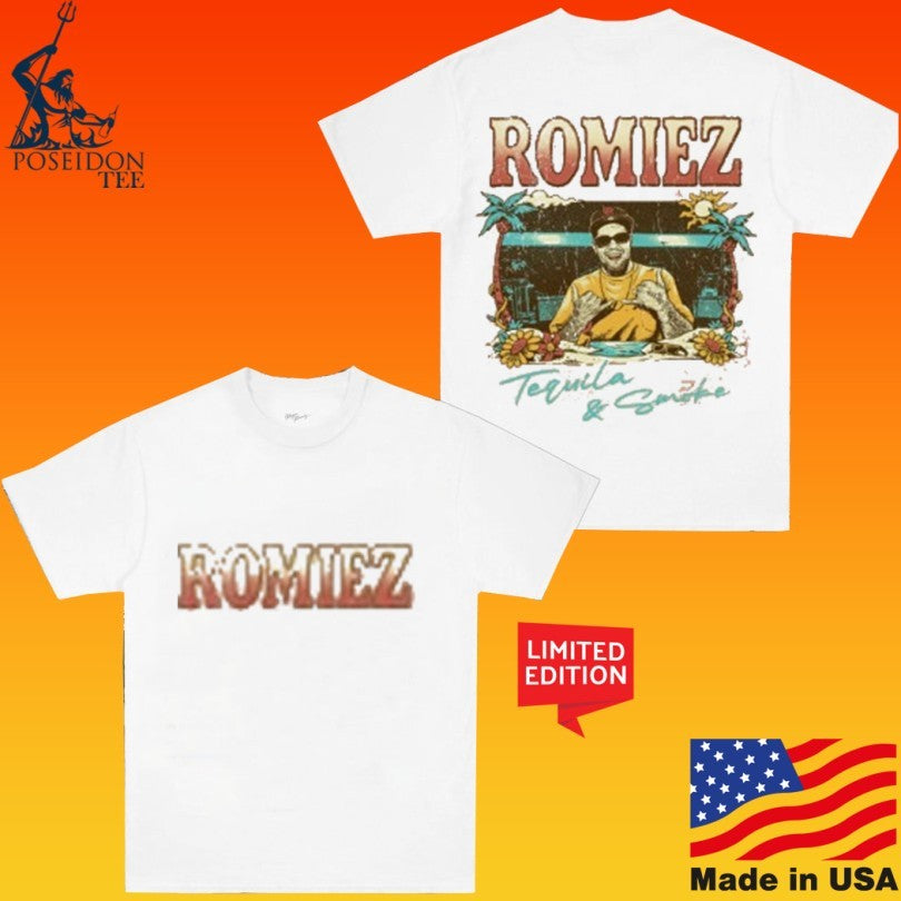 The Merch Collective Tequila And Smoke T-shirt