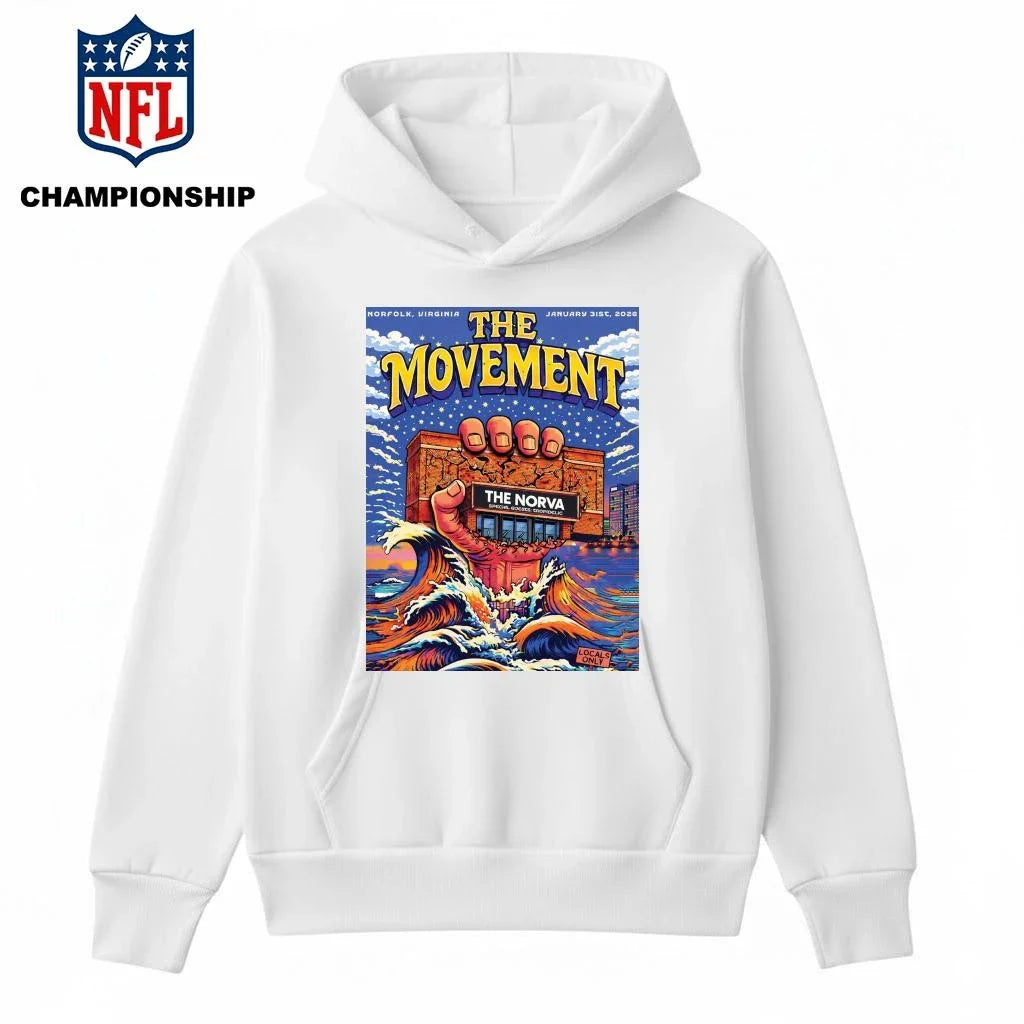 The Movement Jan 31 2026 Norfolk, Virginia Poster Shirt