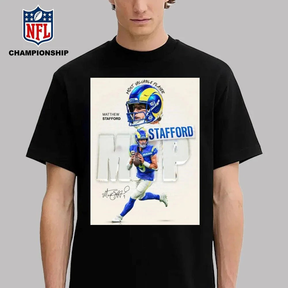 The MVP Matthew Stafford Commemorative Shirt