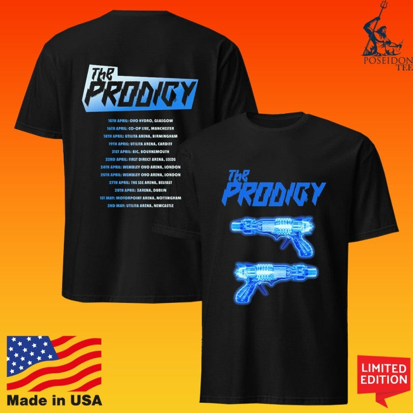 The Prodigy Raygun X-ray 26 Tour T-shirt