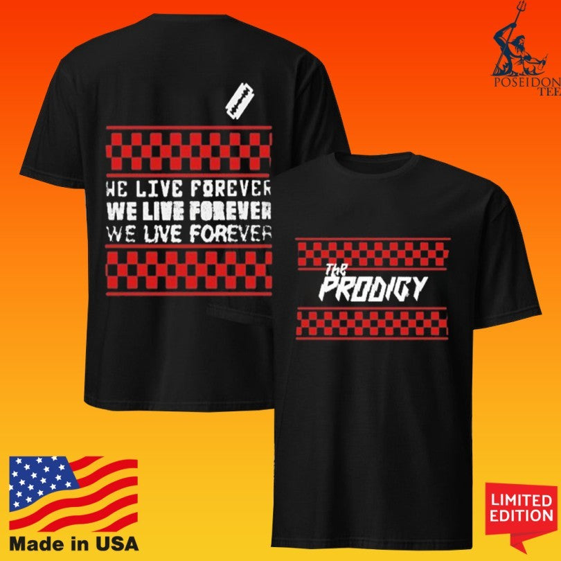 The Prodigy We Live Forever Speedway T-shirt