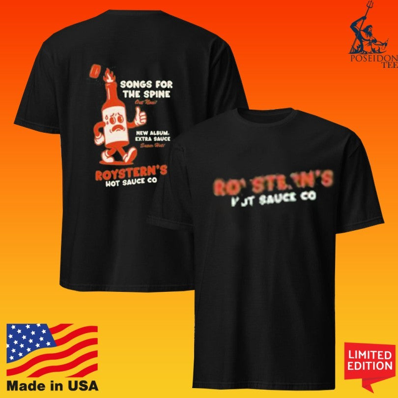 The Royston Club Sauce Songs For The Spine T-shirt