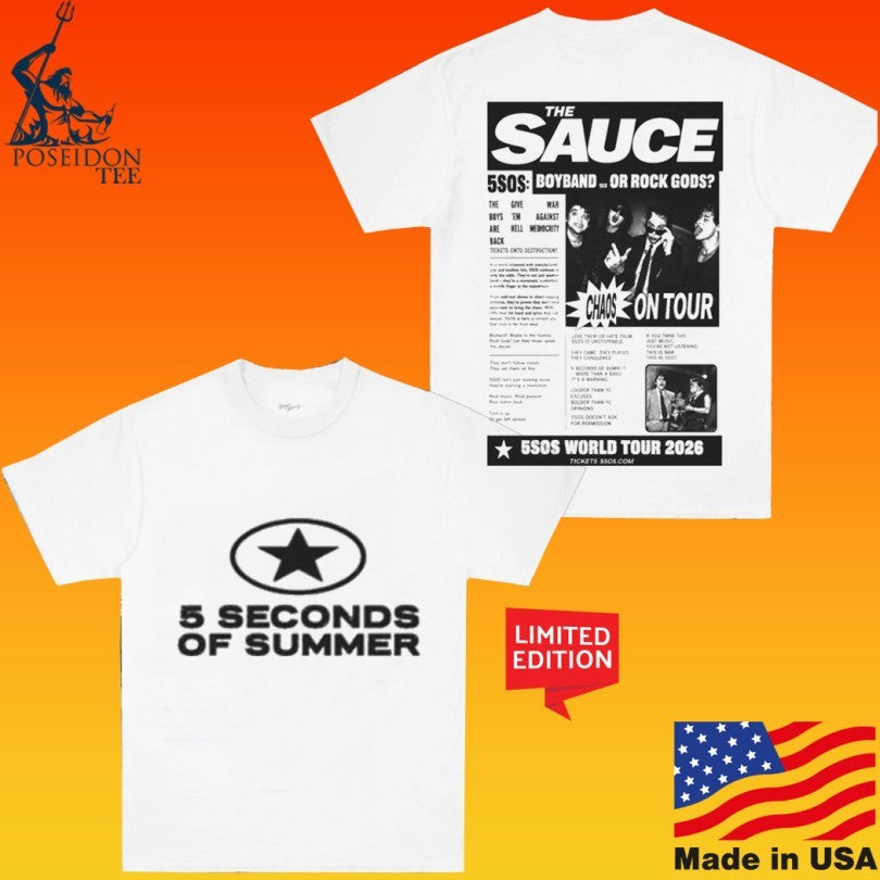 The Sauce 5 Seconds Of Summer T-shirt