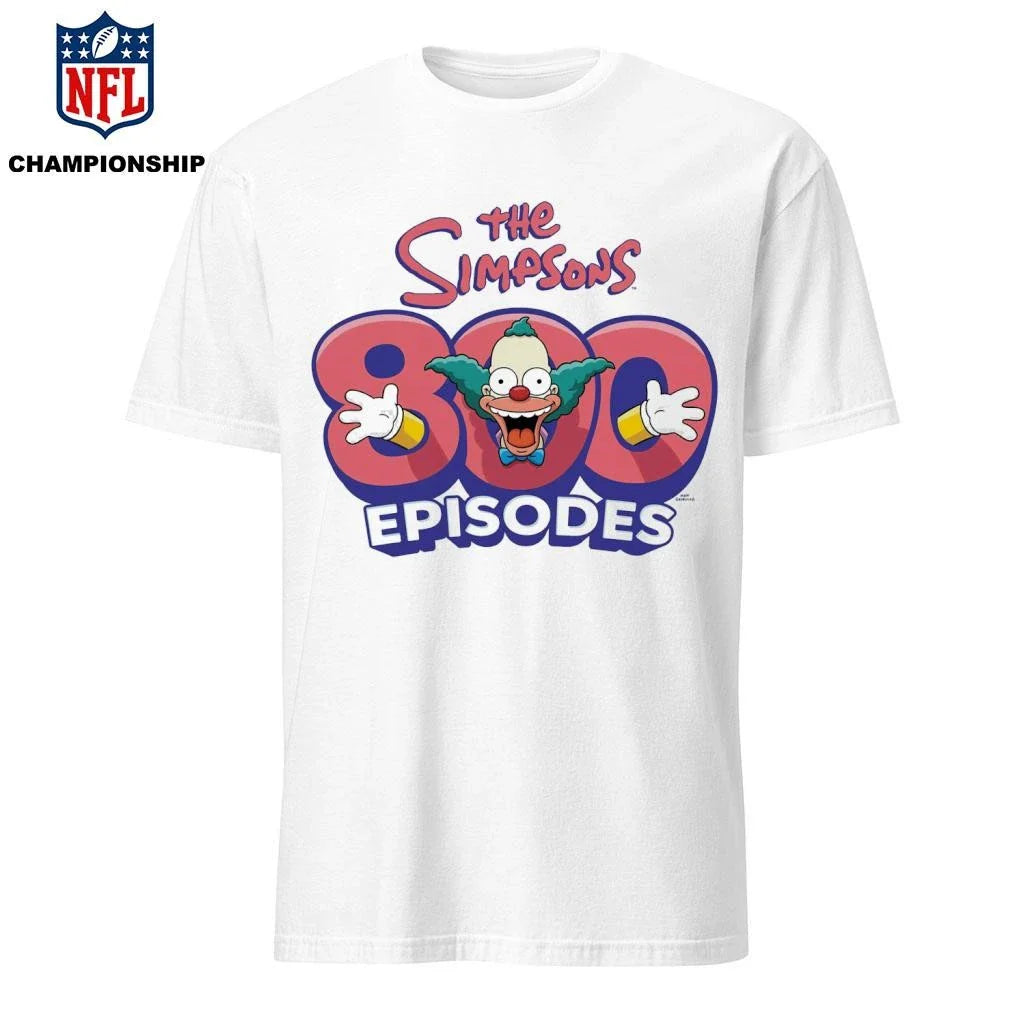 The Simpsons 800 Episodes Logo Shirt
