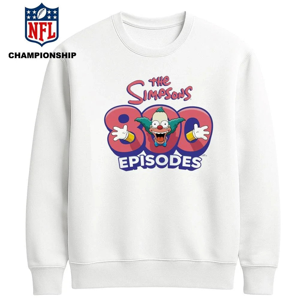 The Simpsons 800 Episodes Logo Shirt