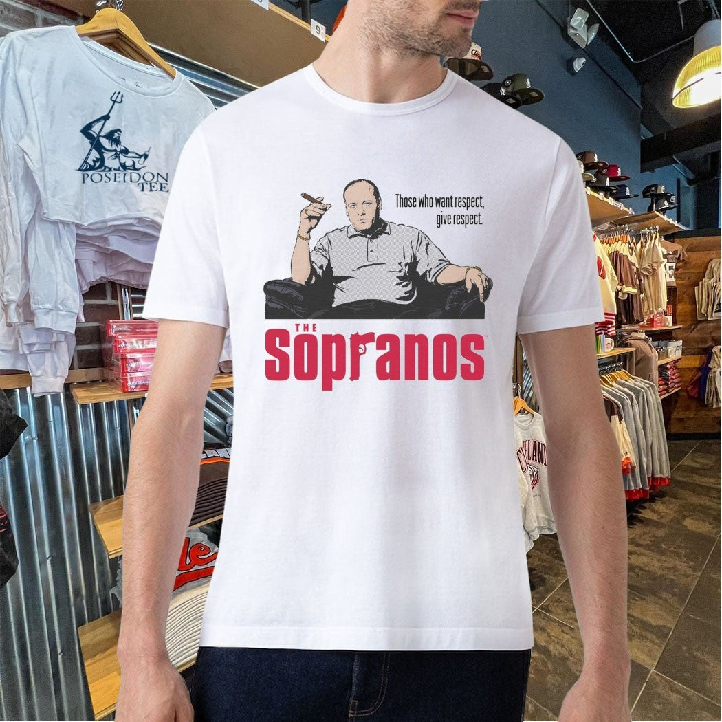 The Sopranos Those Who Want Respect Give Respect T-shirt