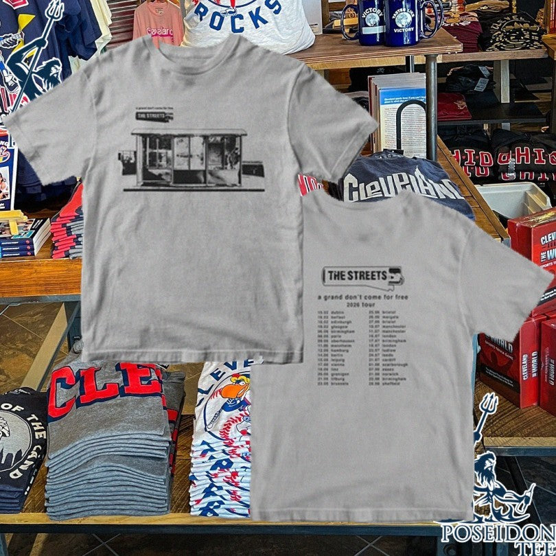 The Streets A Grand Don’t Come For Free Grey Tour T-shirt