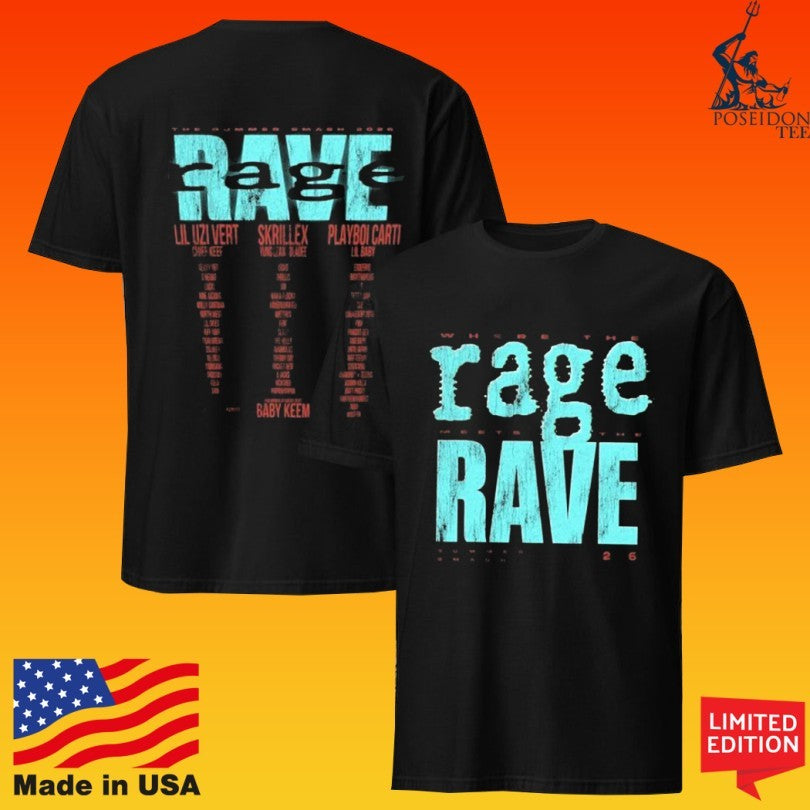 The Summer Smash Rage Meets The Rave T-shirt
