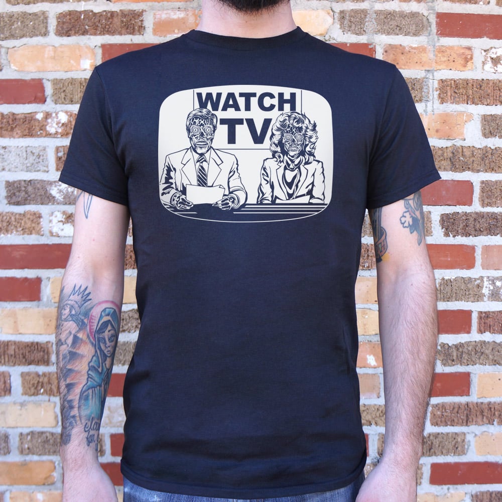 They Live On TV Graphic
