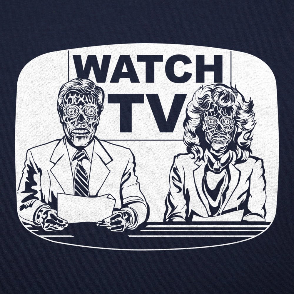 They Live On TV Graphic