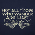 Not All Those Who Wander Are Lost Elven Leaf Brooch