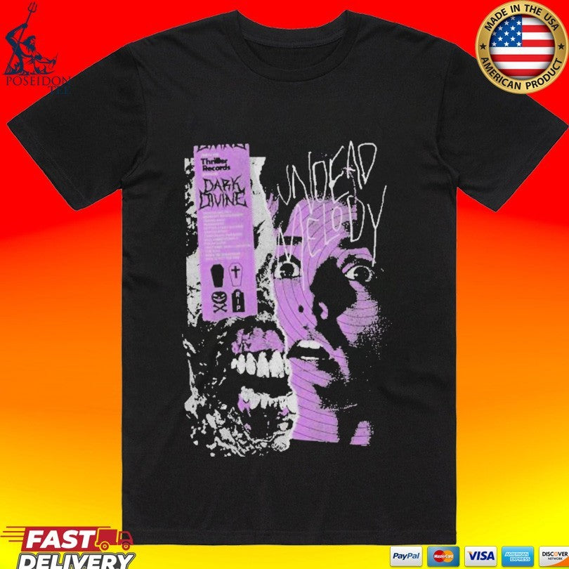 Thriller Records Dark Divine Final Girl Black T-shirt