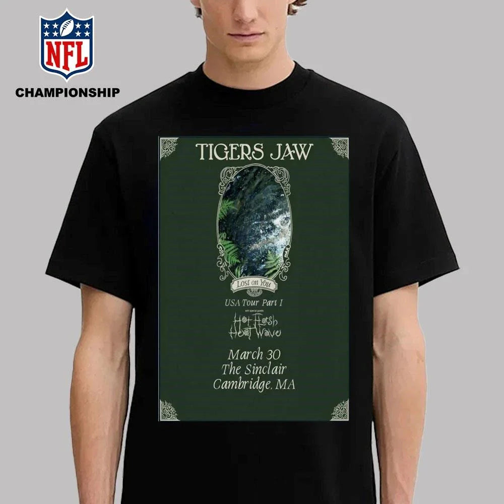 Tigers Jaw Event Cambridge MA On Mar 30 2026 Poster Shirt