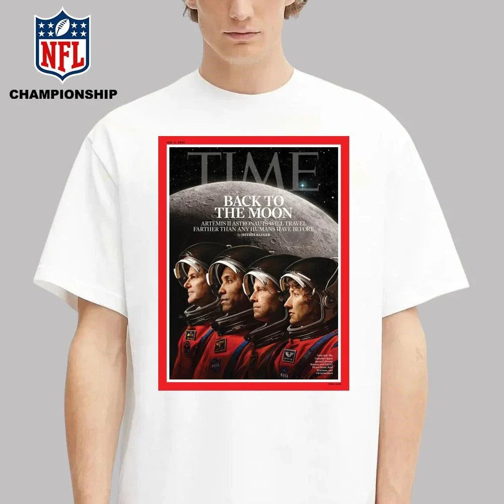 TIME Magazine 2026 New Cover Artemis II Is Poised For The First Lunar Mission Since 1972 Shirt
