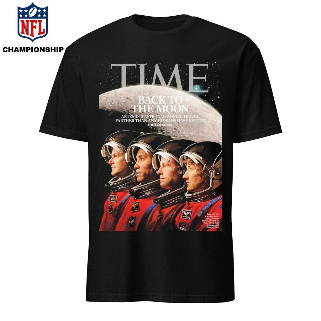 TIME Magazine Cover The Historic Journey Back to the Moon with Artemis II Memorial Poster Shirt