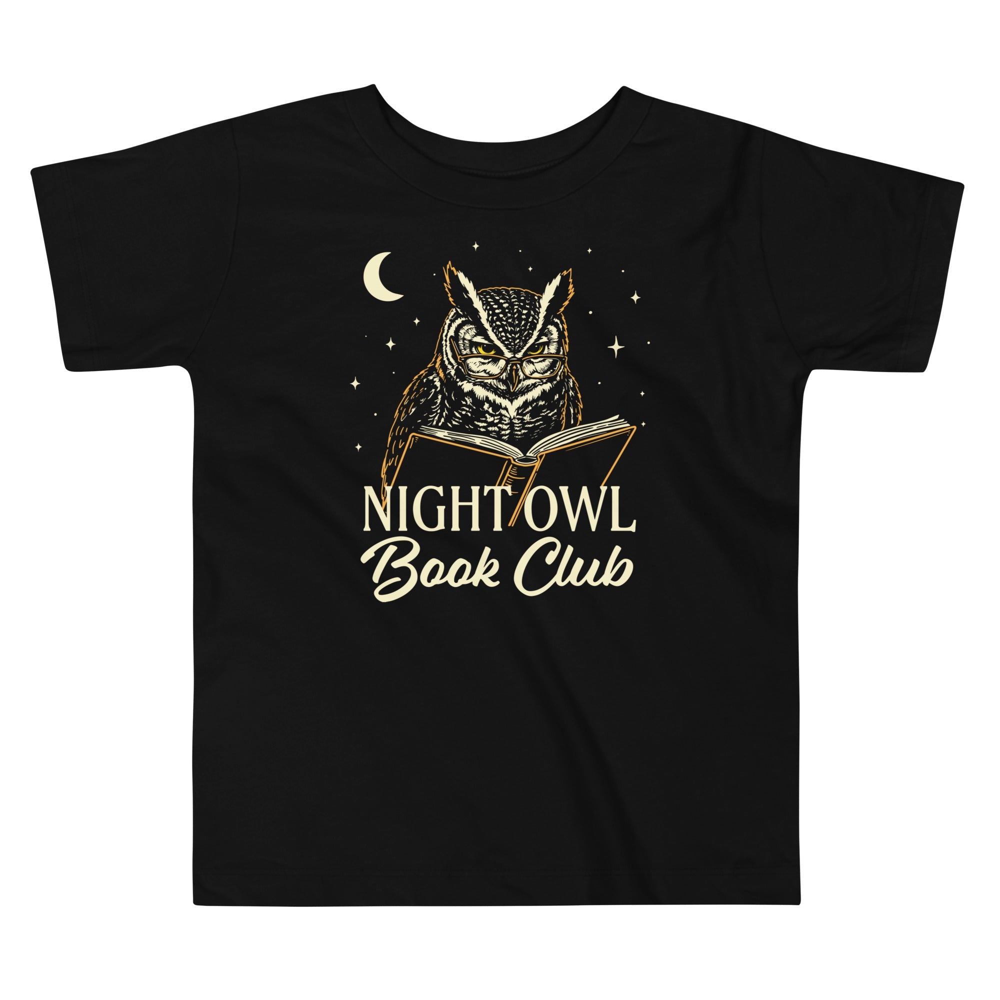 Night Owl Book Club Kid's Toddler Tee