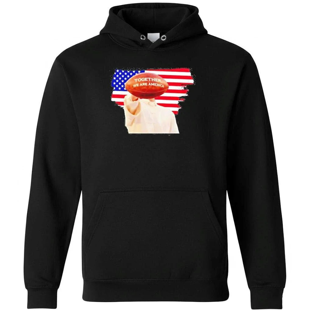 Together We Are America American Flag Football Sports Shirt