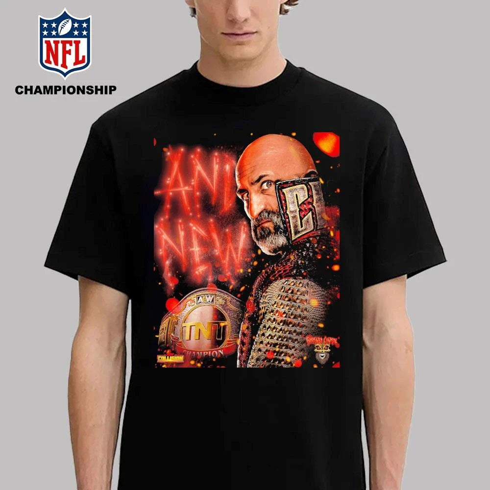 Tommaso Ciampa Psycho Killer New TNT Champion AEW Shirt
