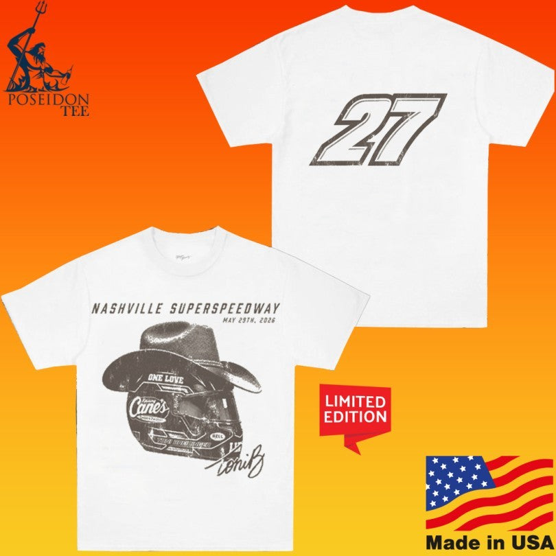 Toni Breidinger Nashville Helmet May 29th 2026 T-shirt