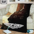 top gun maverick Fleece Throw Blanket