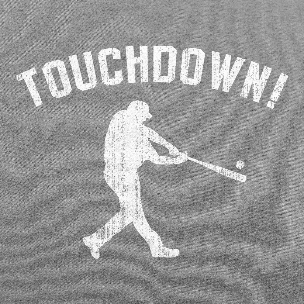 Touchdown Baseball Player Swinging a Bat