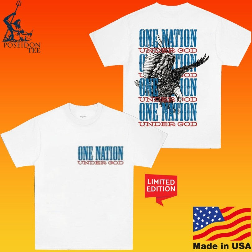 Tpusa One Nation Under God T-shirt