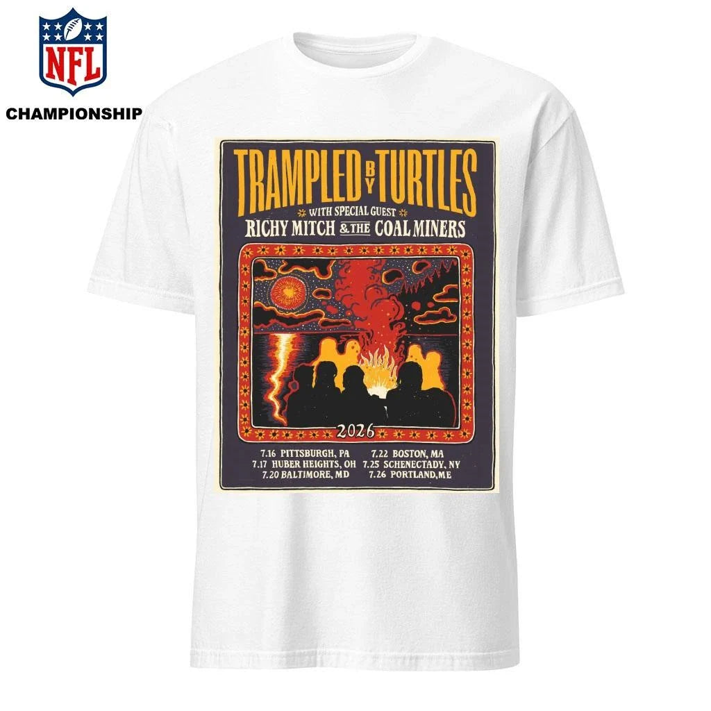 Trampled by Turtles RMCM x Farm Aid Tour 2026 Poster Shirt