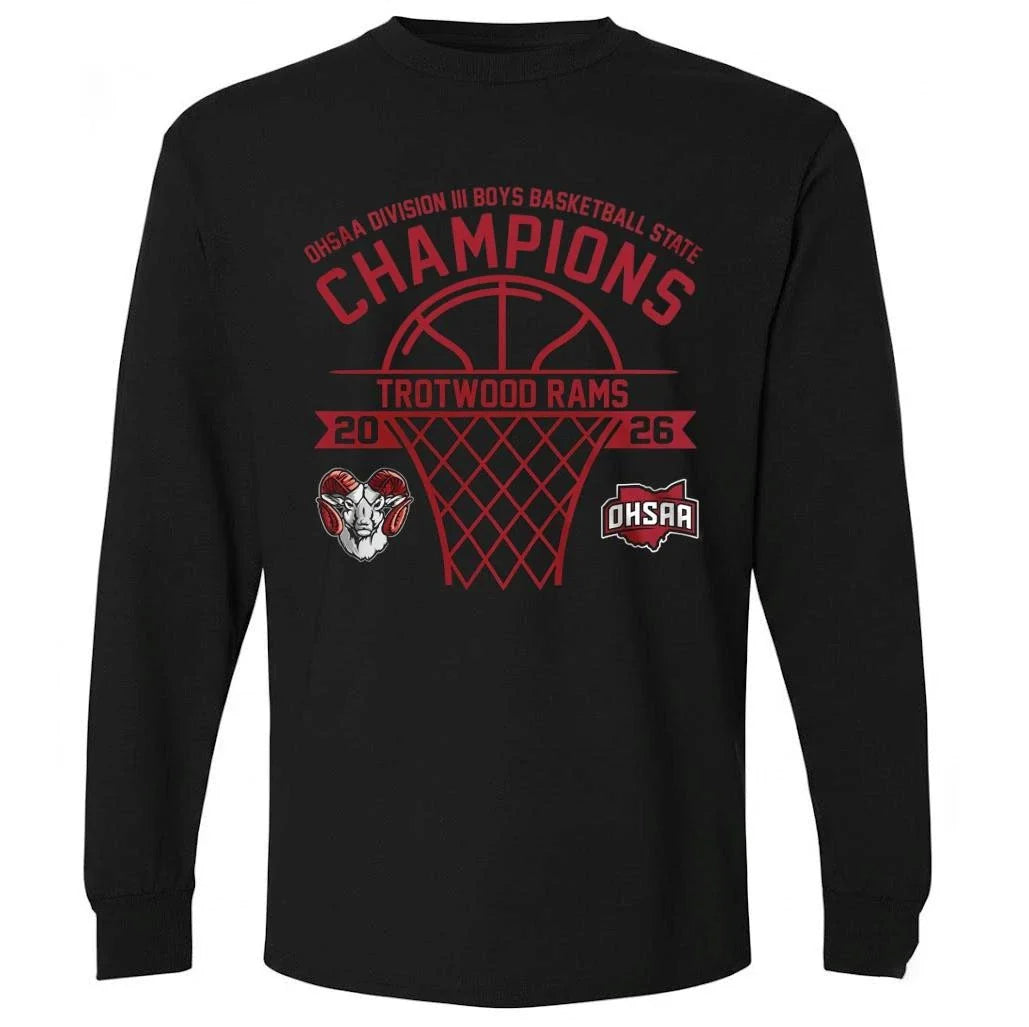 Trotwood Rams OHSAA Boys 2026 D3 State Champions Shirt