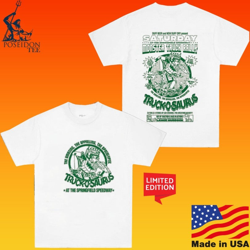 Truck-o-saurus At The Springfield Speedway T-shirt