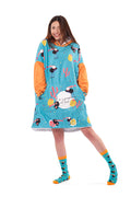 Toucan Hoodie Blanket