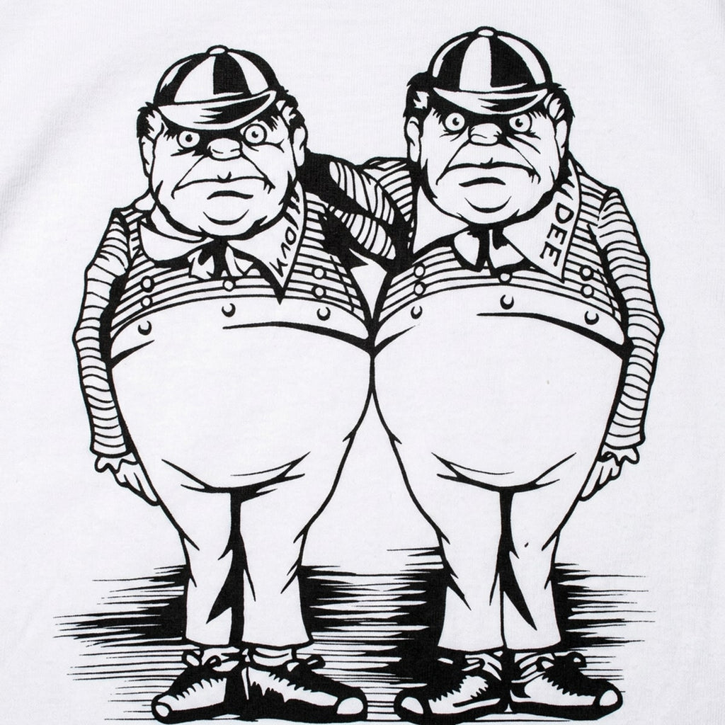 Tweedle Dum and Tweedle Dee Illustration