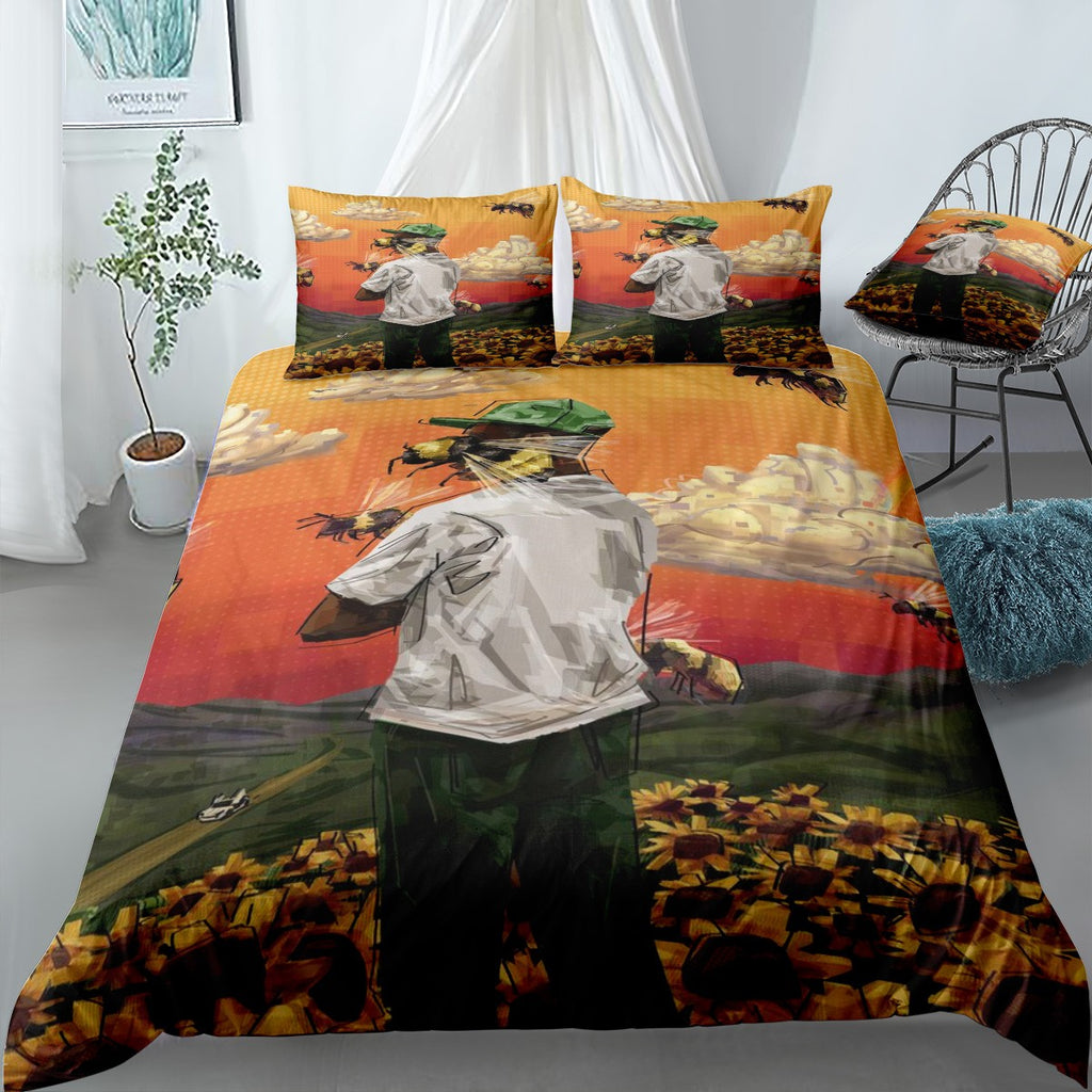 tyler the creator Bedding Set (Duvet Cover & Pillow Shams)