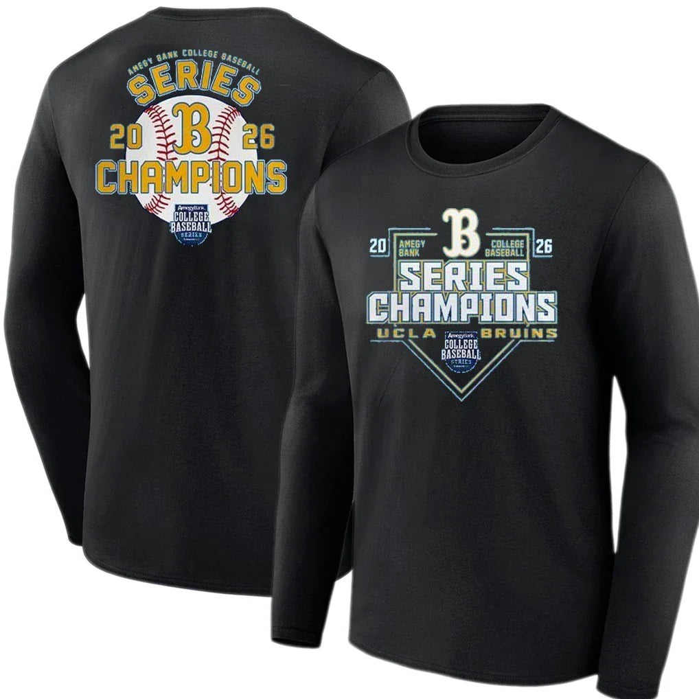 UCLA Bruins 2026 Amegy Bank College Baseball Series Champions T-Shirt