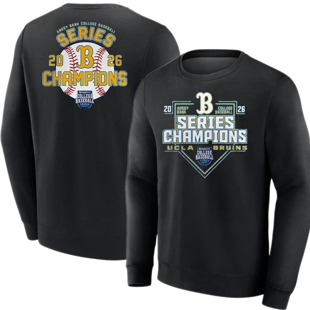 UCLA Bruins 2026 Amegy Bank College Baseball Series Champions T-Shirt