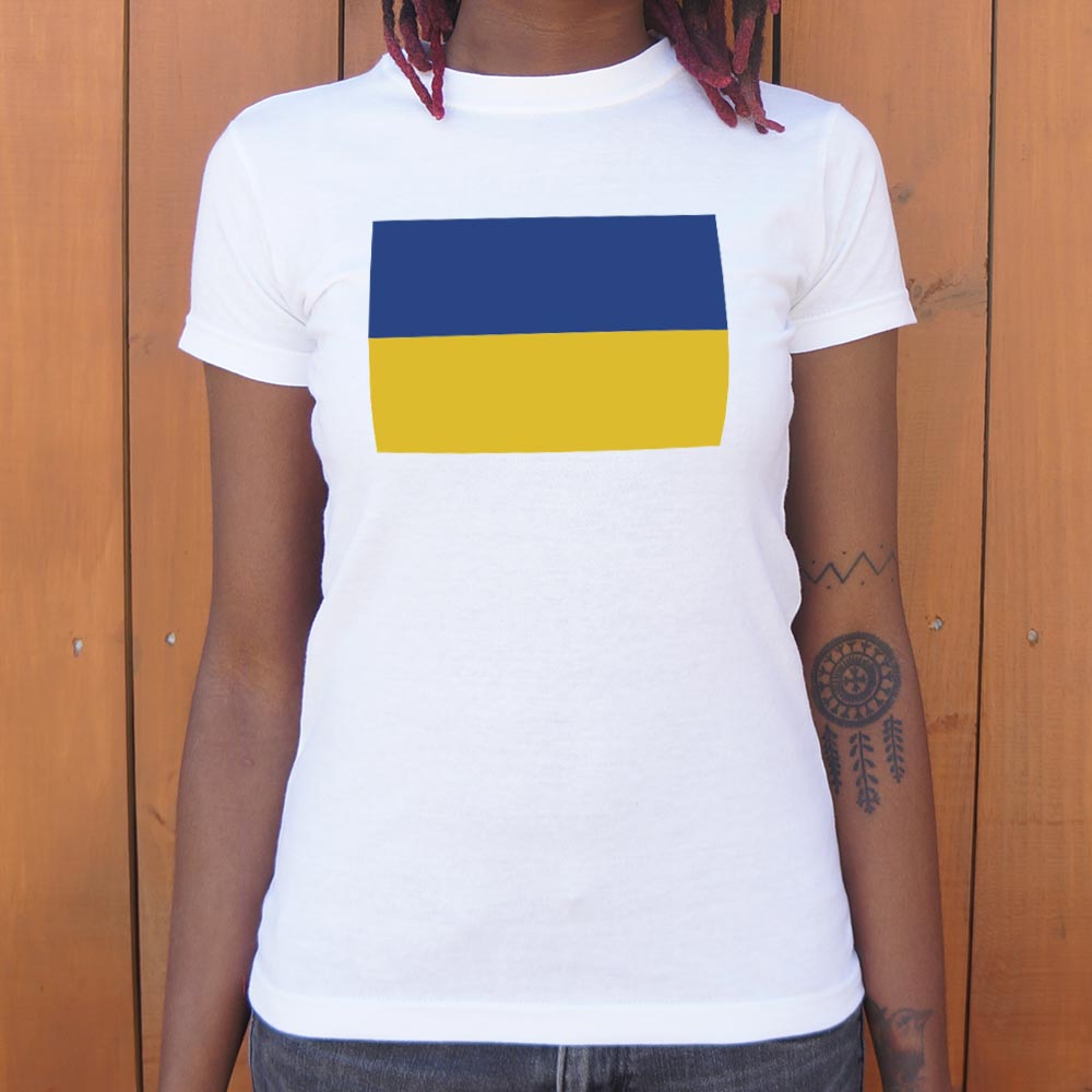 Ukraine Flag Graphic
