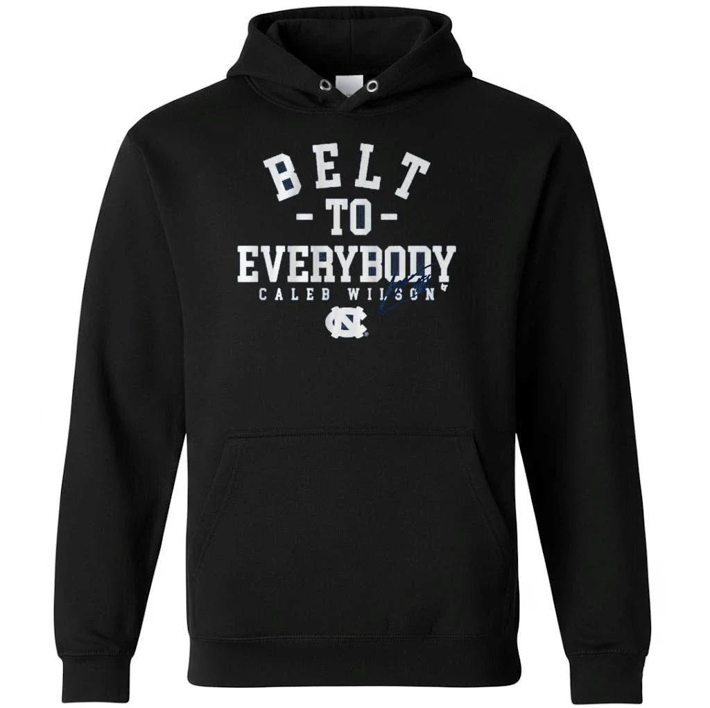 UNC Basketball Caleb Wilson Belt To Everybody Shirt