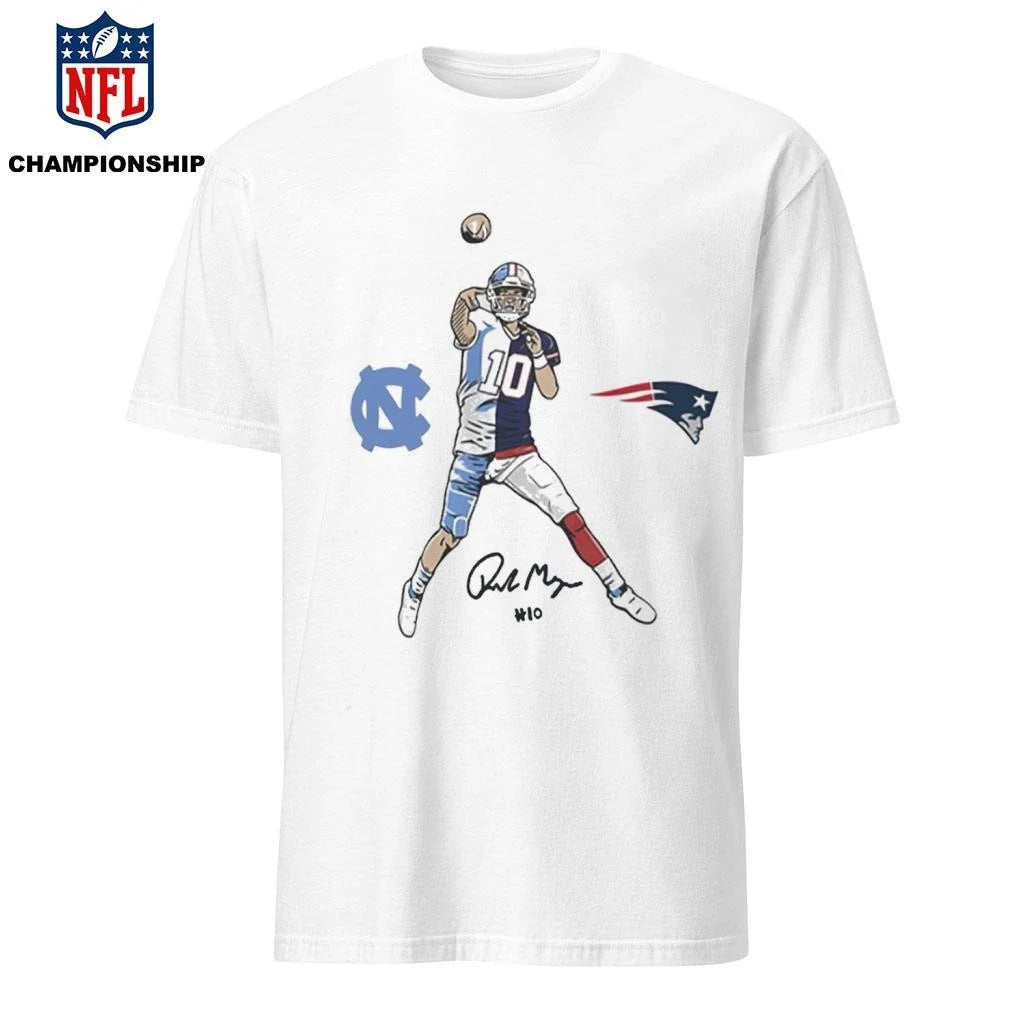 UNC Football Drake Maye Pro Pose Legend Shirt