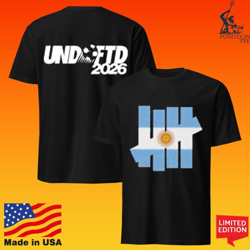 Undefeated Icon Flag Ss Argentina T-shirt