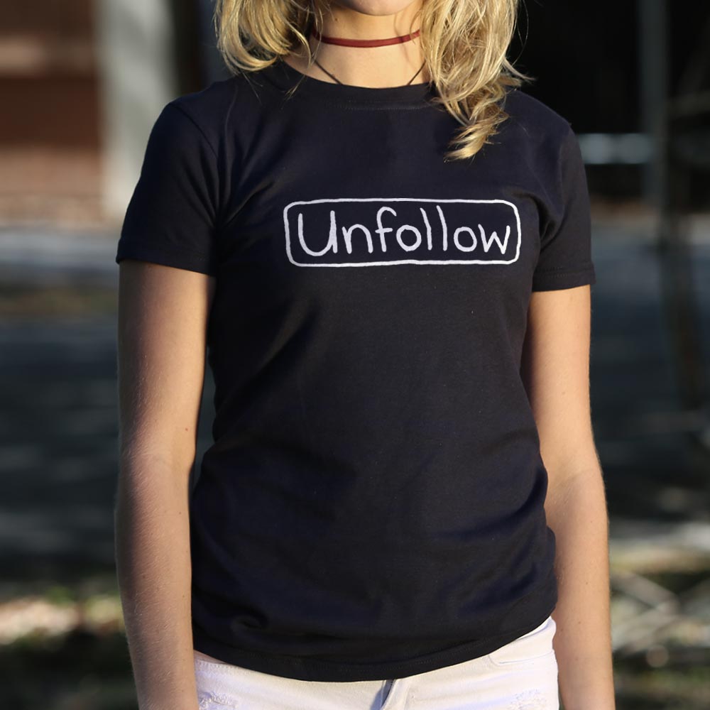 Unfollow Social Media Button Design