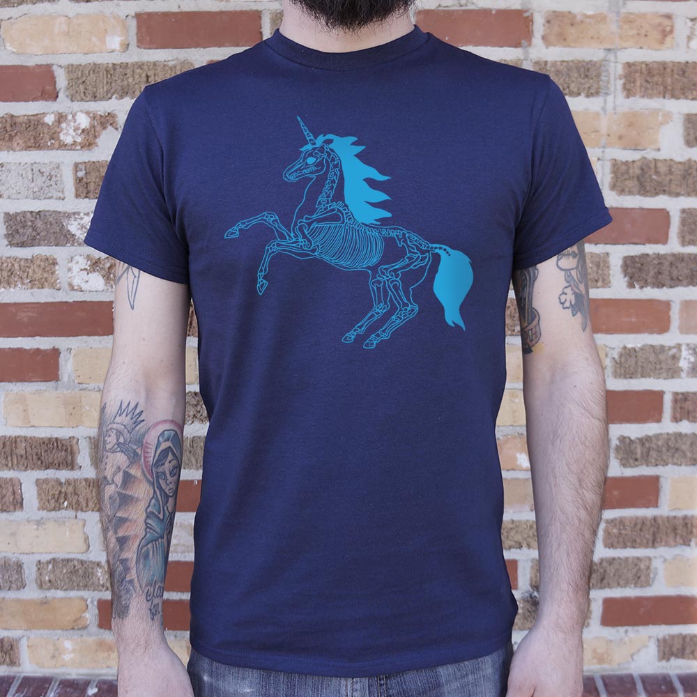 Unicorn Skeleton Anatomy Graphic