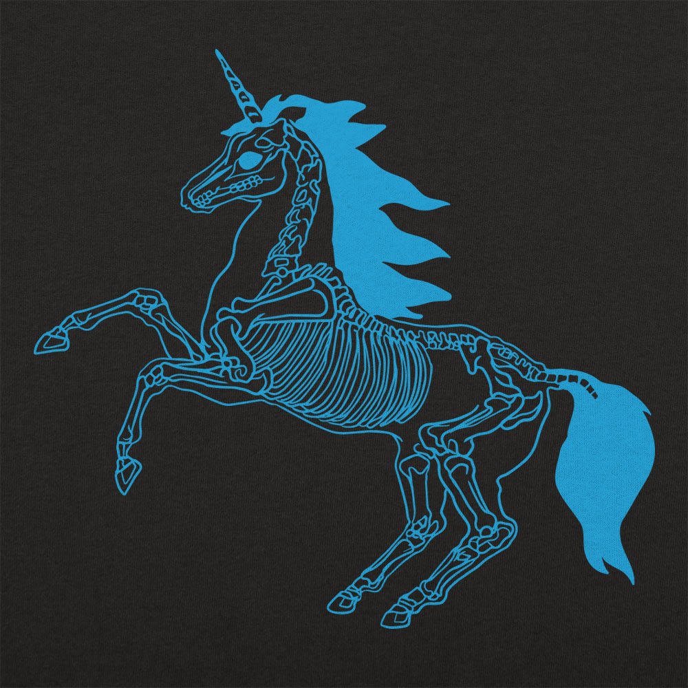 Unicorn Skeleton Anatomy Graphic