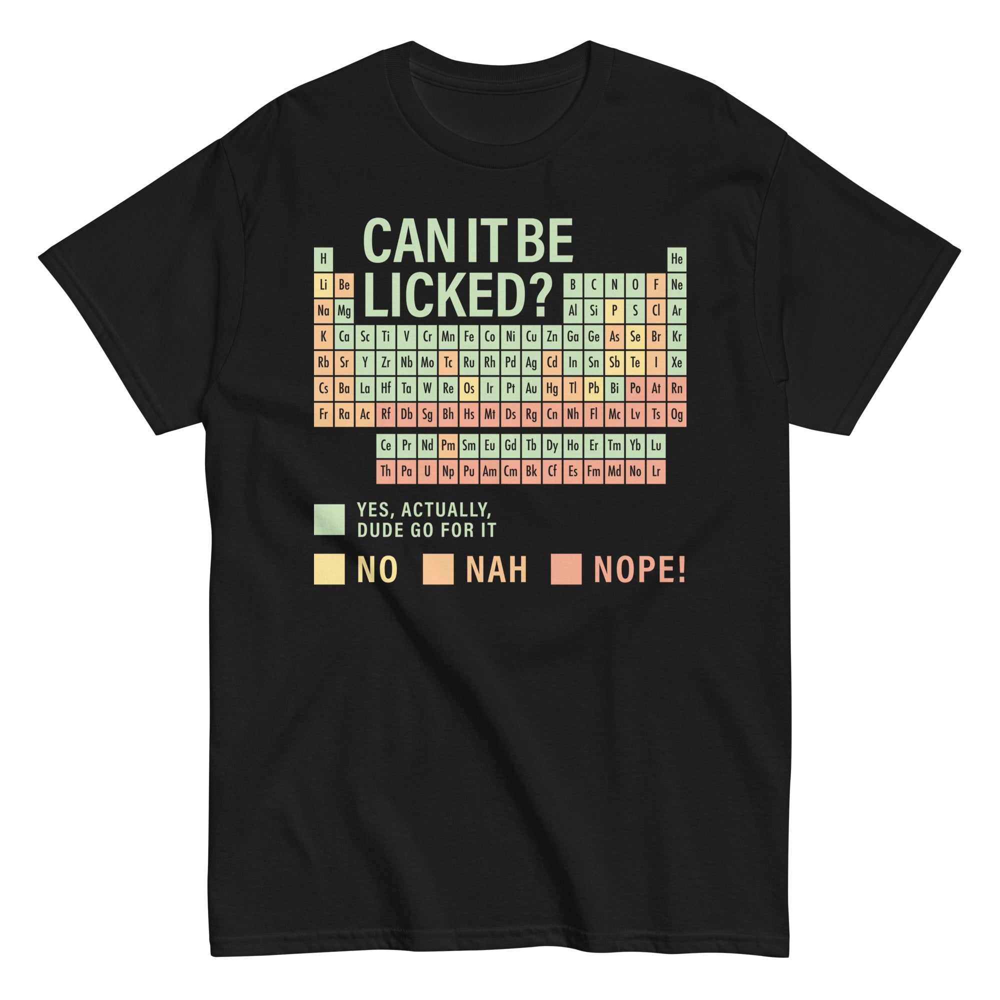 Can It Be Licked? Men's Classic Tee
