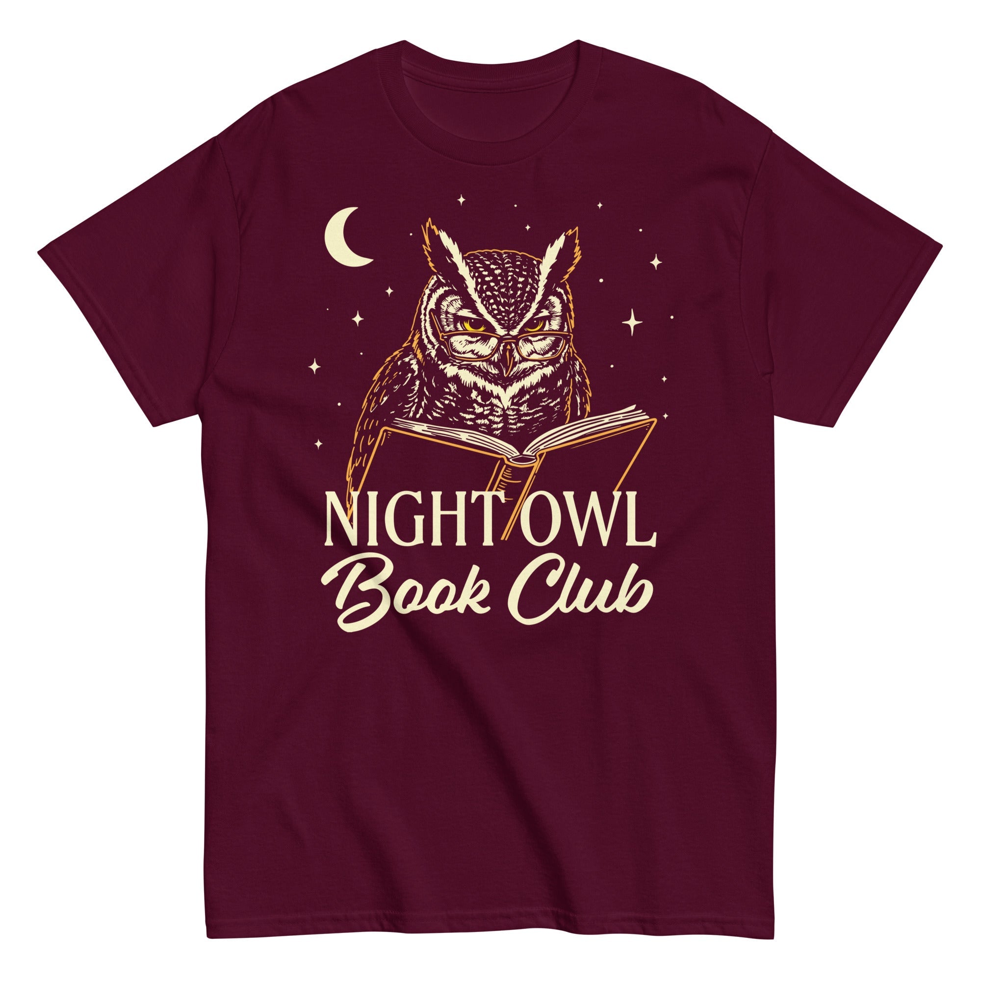 Night Owl Book Club Men's Classic Tee