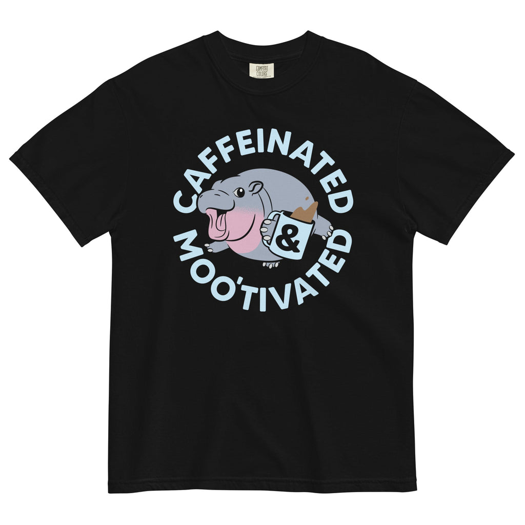 Caffeinated & Moo'tivated Men's Relaxed Fit Tee