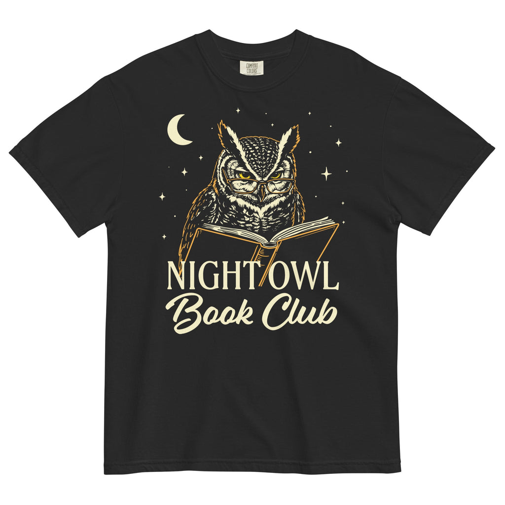 Night Owl Book Club Men's Relaxed Fit Tee