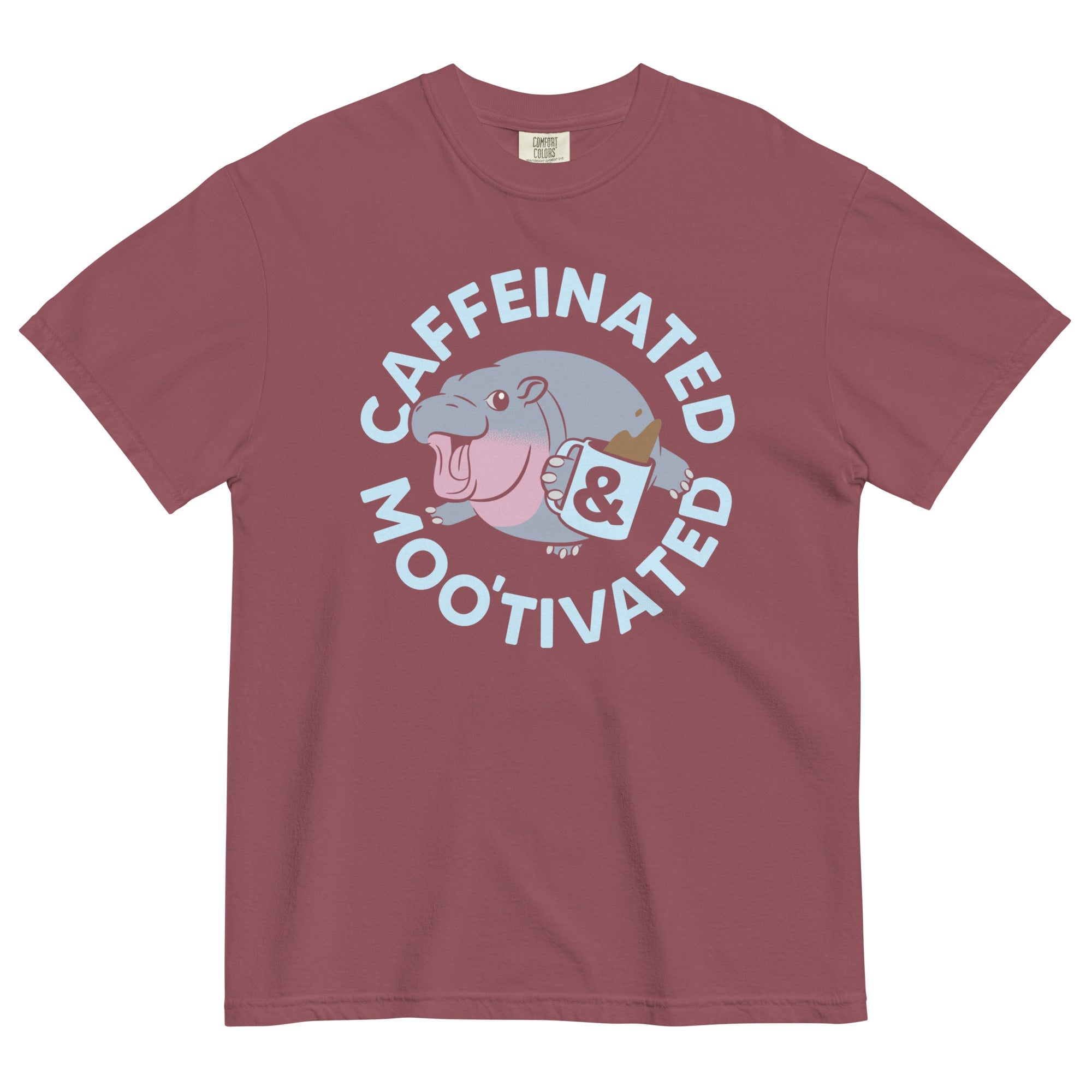Caffeinated & Moo'tivated Men's Relaxed Fit Tee