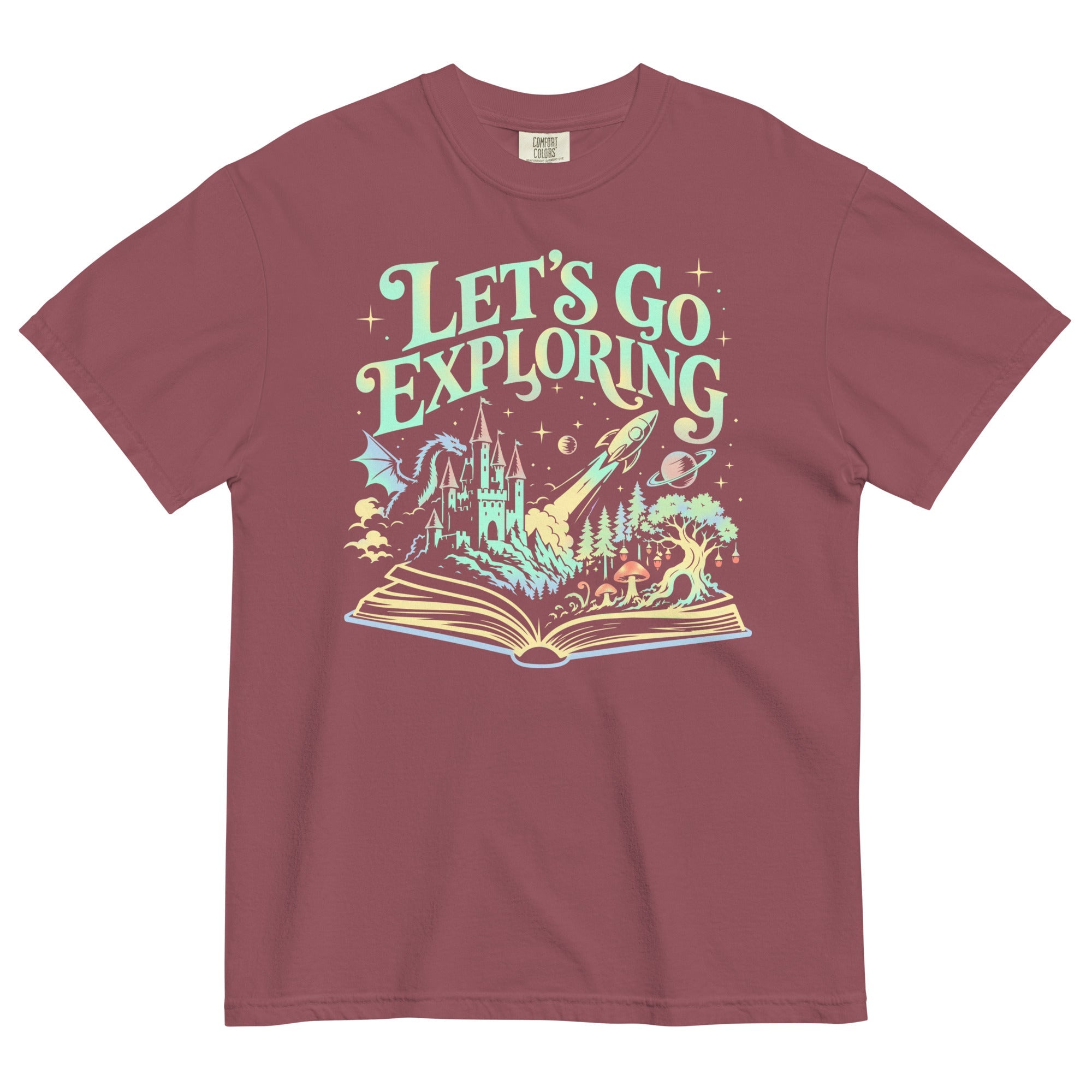 Let's Go Exploring Men's Relaxed Fit Tee